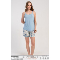 Піжама жіноча TR53 l.blue (S-XL)