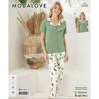 Піжама жіноча 5502 green (M-2XL)