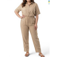 Брюки женские 49048 бежевий (в пачке 5 шт. р.6XL-8XL)