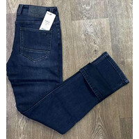 Джинси чоловічі (зима) 302 blue (30-38) флис