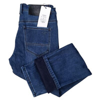 Джинси чоловічі (зима) 170 blue (32-38) флис