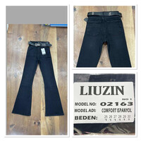 Джинси жіночі 02163 black (25-30)