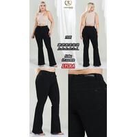 Джинси жіночі 7035 black (28-33)