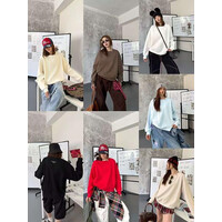 Светр жіночий 10479 l.beige (one size)
