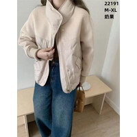 Куртка жіноча 22191 beige (M-XL)