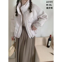 Куртка жіноча 22191 l.grey (M-XL)
