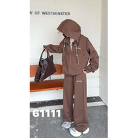 Спортивний костюм жіночий 61111 brown (one size)
