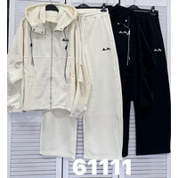 Спортивний костюм жіночий 61111 l.beige (one size)