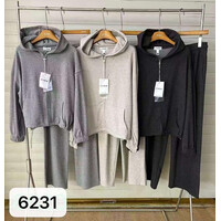 Спортивний костюм жіночий 6231 black (S-L)