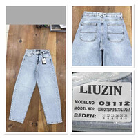 Джинси жіночі 03112 l.blue (31-38)