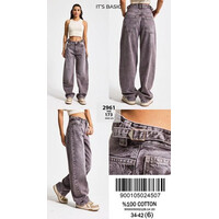 Джинси жіночі 2961-173 grey (34-42)