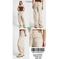 Джинси жіночі 3097-172 beige (32-36)