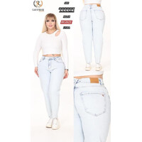 Джинси жіночі 3283 l.blue (30-36)