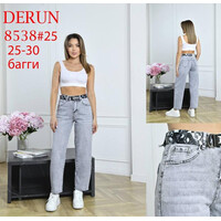 Джинси жіночі 8538 l.grey (25-30)
