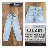 Джинси жіночі 03115 l.blue (25-30)