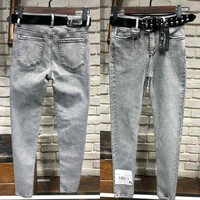 Джинси жіночі 6663 l.grey (29-34)