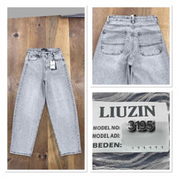 Джинси жіночі 03195 l.grey (25-30)