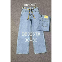 Джинси жіночі 8326 l.blue (30-36)