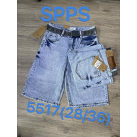 Шорти чоловічі 5517 l.blue (28-36)