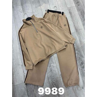 Спортивний костюм жіночий 9989 d.beige (M-XL)