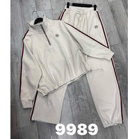 Спортивний костюм жіночий 9989 l.beige (M-XL)