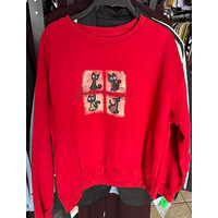 Светр жіночий DV185 red (one size)