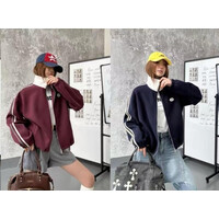 Кофта спортивна жіноча DV187 wine (one size)