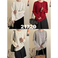 Светр жіночий DV266 beige (one size)