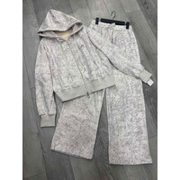 Спортивний костюм жіночий DV42 beige (S-L)