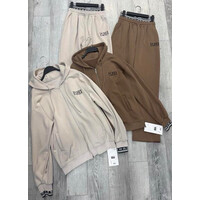 Спортивний костюм жіночий DV50 beige (M-XL)