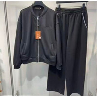 Спортивний костюм жіночий DV54 black (S-L)