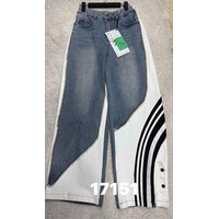 Джинси жіночі 17151 l.blue (S-L)