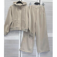 Спортивний костюм жіночий 3023 beige (L-XL)