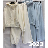 Спортивний костюм жіночий 3023 l.beige (L-XL)