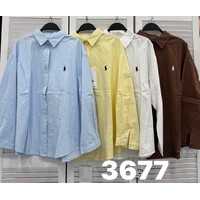 Сорочка жіноча 3677 l.blue (one size)