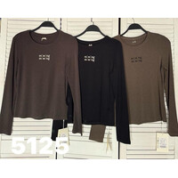 Светр жіночий 5125 brown-black (one size)