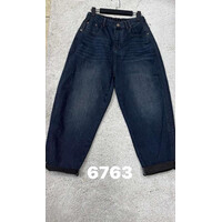 Джинси жіночі 6763 blue (M-2XL)