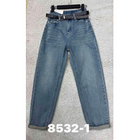 Джинси жіночі 8235-1 l.blue (26-31)