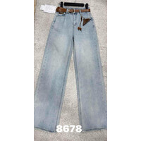 Джинси жіночі 8678 blue (26-31)