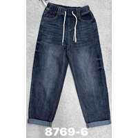 Джинси жіночі 8769-6 blue (30-40)