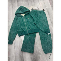 Спортивний костюм жіночий DV311 green (S-L)