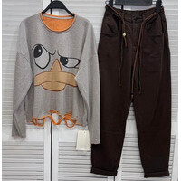 Светр жіночий DV345 grey (one size)