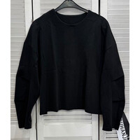 Светр жіночий (зима) DV383 black (one size)