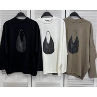 Светр жіночий DV387 khaki (one size)