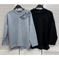 Светр жіночий DV388 grey (one size)