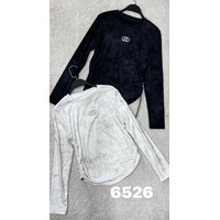 Светр жіночий 6526 white (one size)