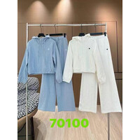 Спортивний костюм жіночий 70100 l.blue (S-L)