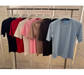Футболка жіноча 1130 l.blue (S-L)