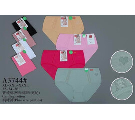Труси жіночі A3744 mix (XL-3XL)