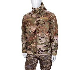 Куртка чоловіча MX79 хакі (S-2XL) флис
